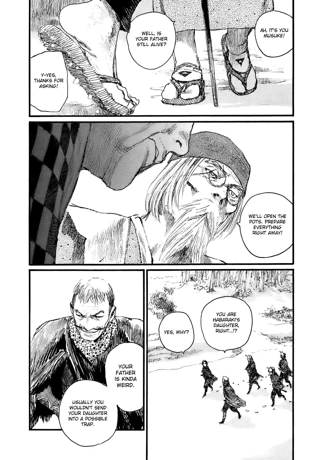 Mugen no Juunin Chapter 170 page 32 - Chapter 170: Dew on Spiderwebs