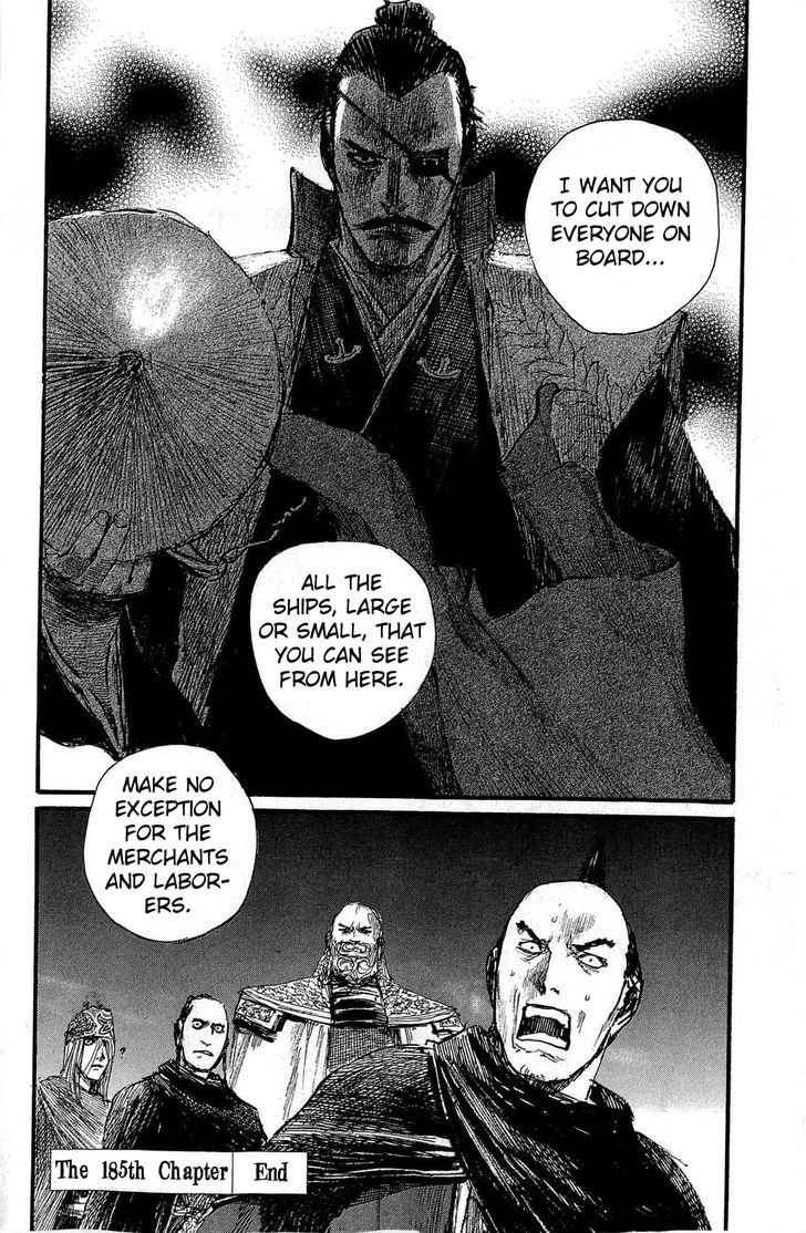 Mugen no Juunin Chapter 185 page 34 - Chapter 185 : Law of the Road - The First Part-