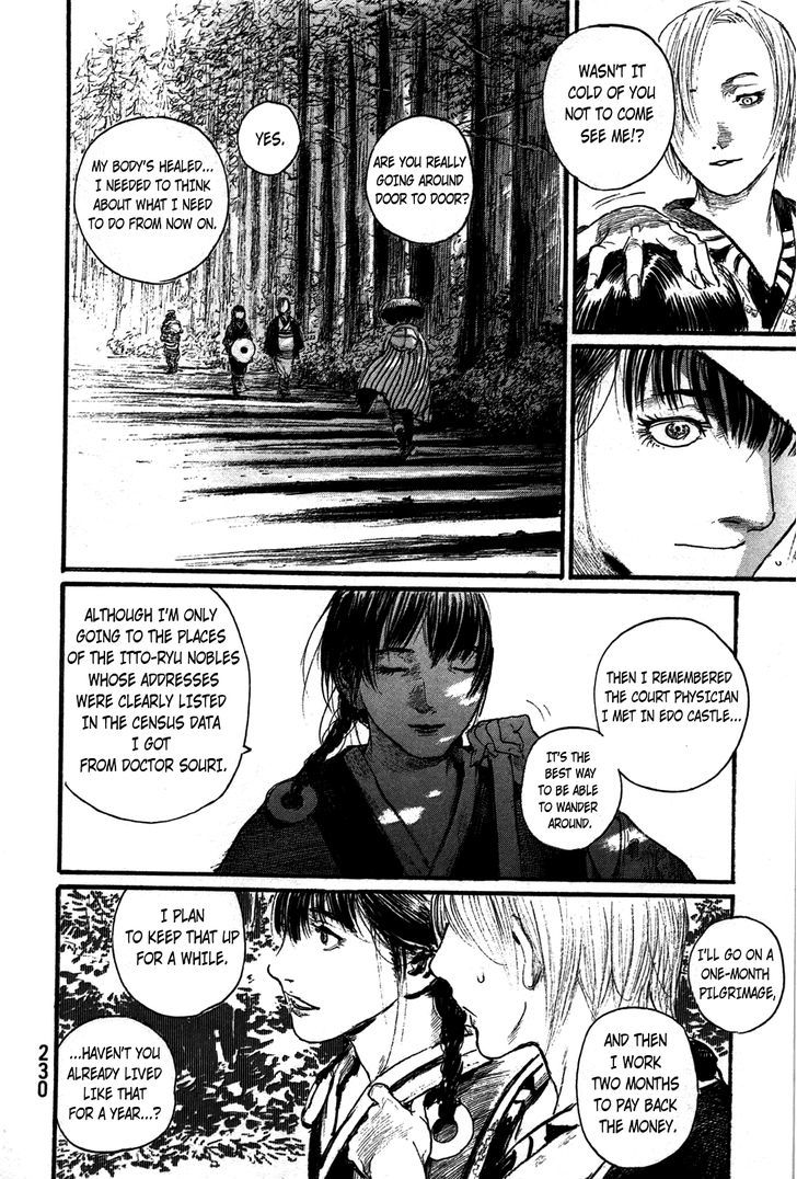 Mugen no Juunin Chapter 205 page 22 - Chapter 205 : As the Snow of Forgetfulness Falls