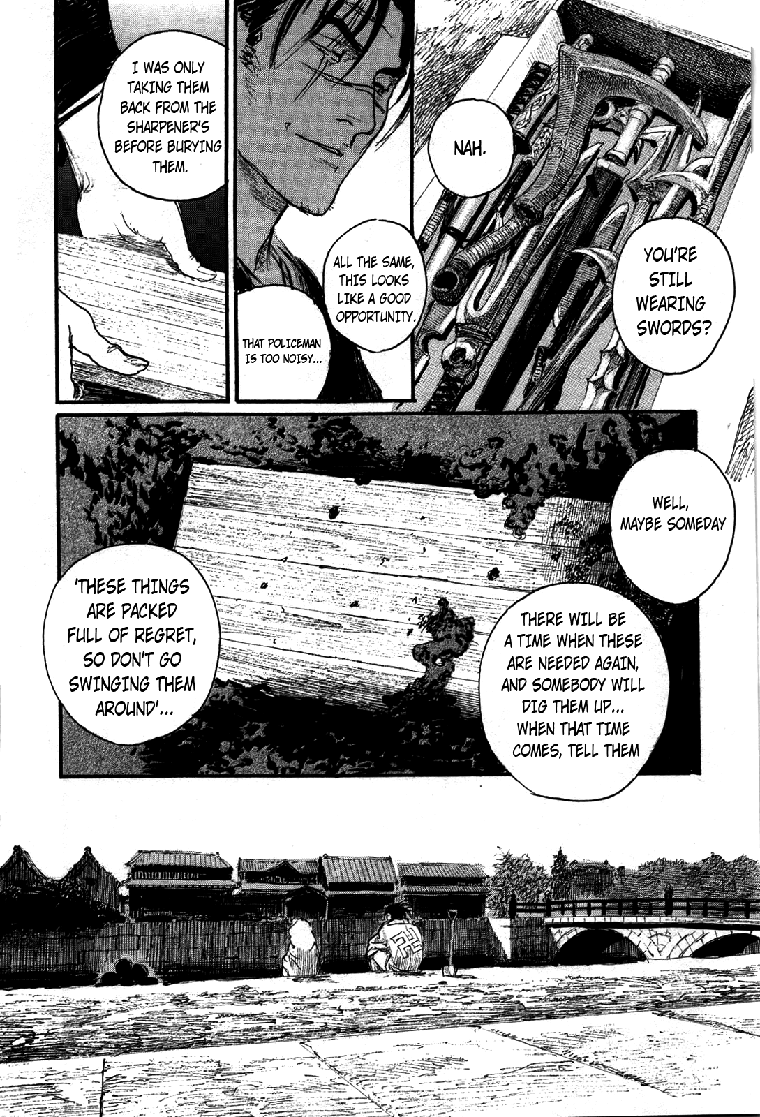 Mugen no Juunin Chapter 206 page 19 - Chapter 206: Manji and Rin [End]