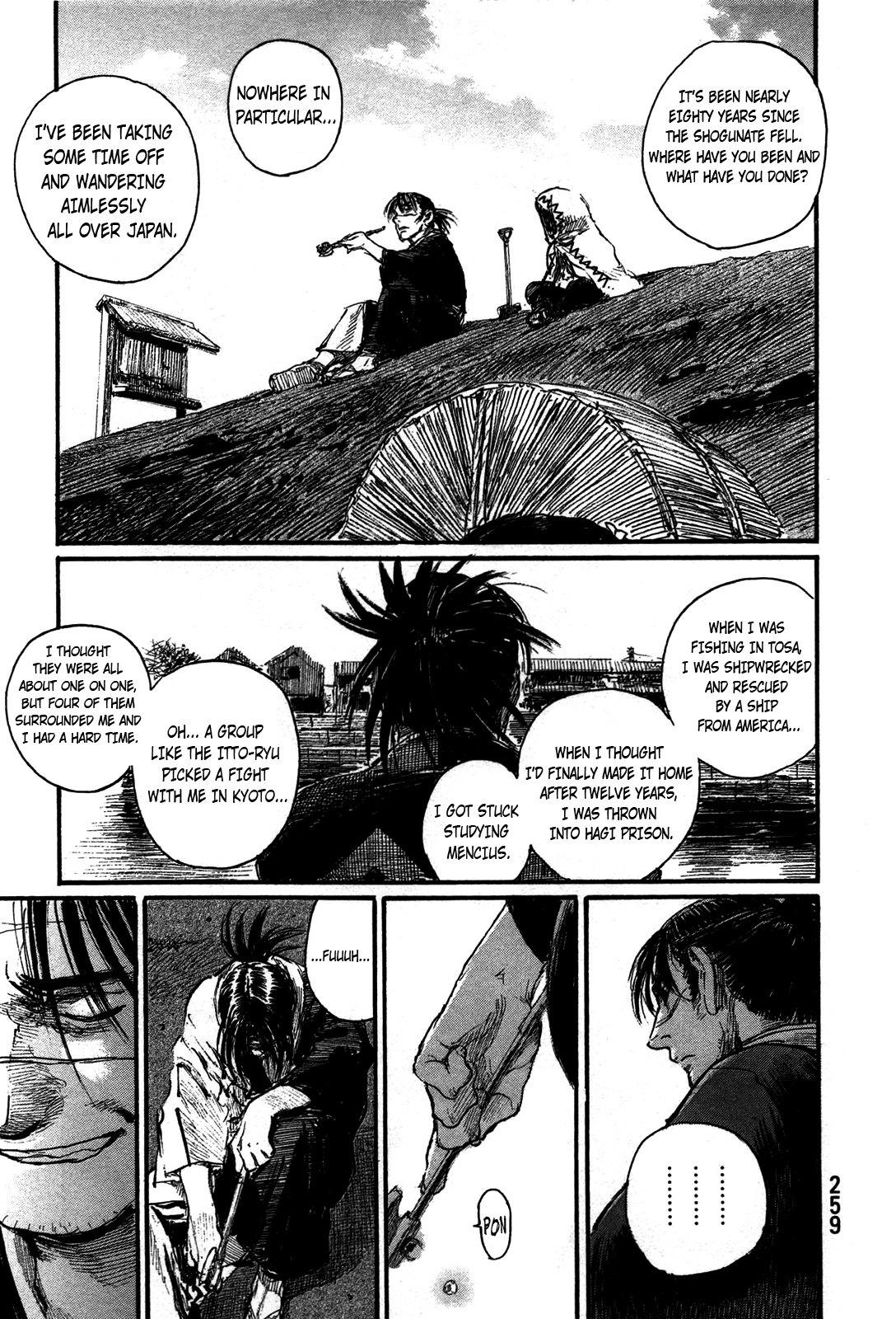 Mugen no Juunin Chapter 206 page 20 - Chapter 206: Manji and Rin [End]