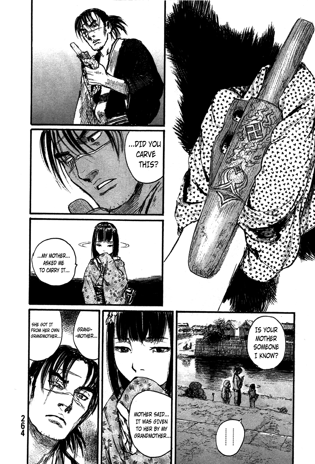 Mugen no Juunin Chapter 206 page 25 - Chapter 206: Manji and Rin [End]