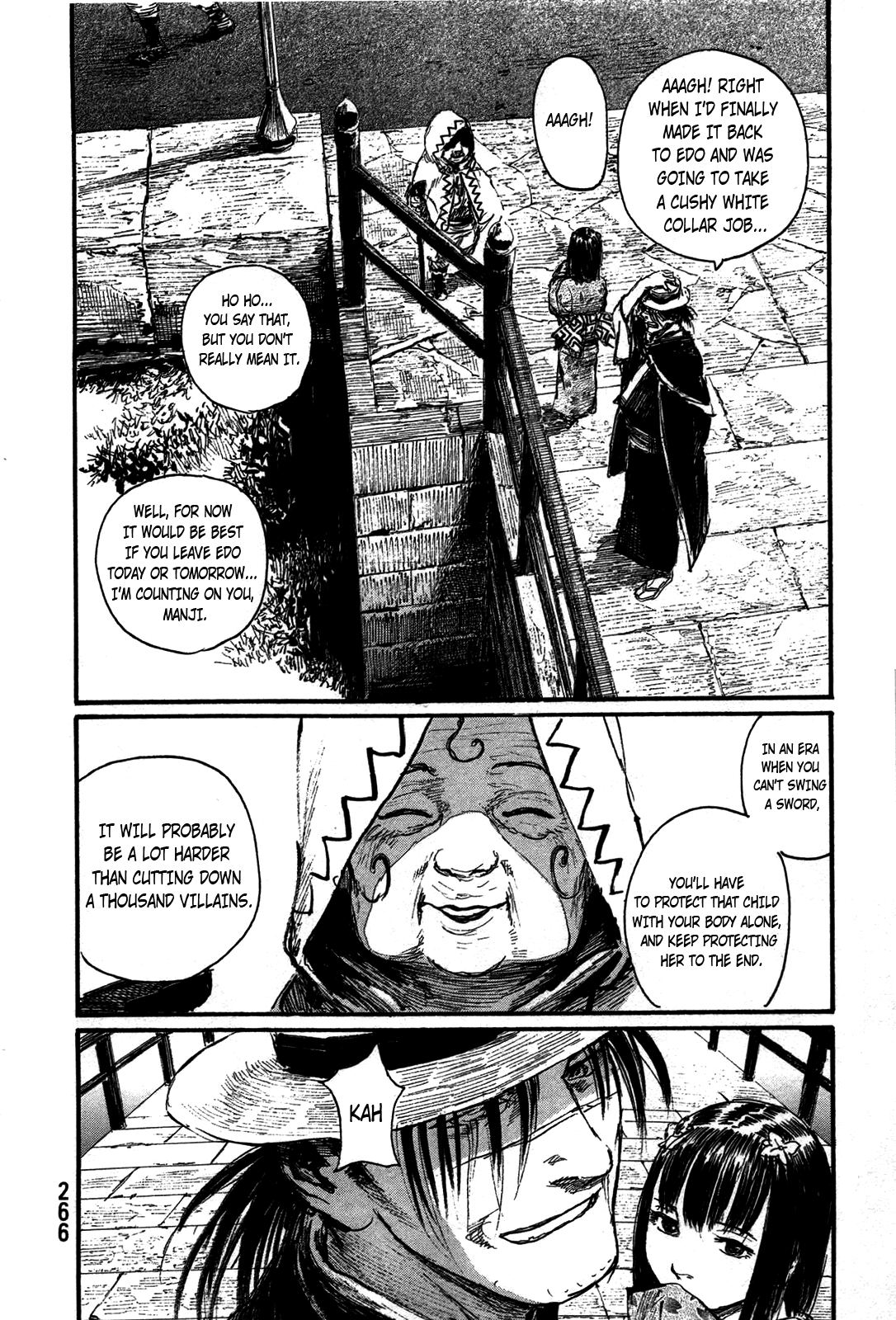 Mugen no Juunin Chapter 206 page 27 - Chapter 206: Manji and Rin [End]