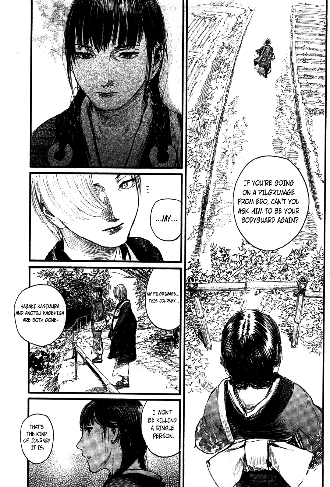 Mugen no Juunin Chapter 206 page 5 - Chapter 206: Manji and Rin [End]
