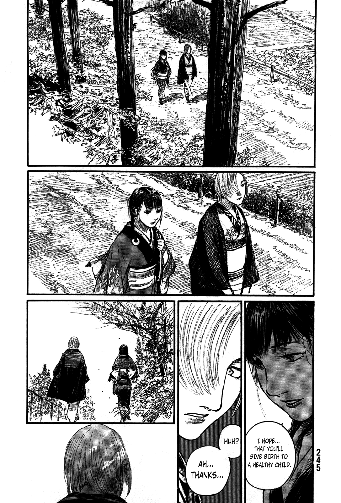 Mugen no Juunin Chapter 206 page 7 - Chapter 206: Manji and Rin [End]