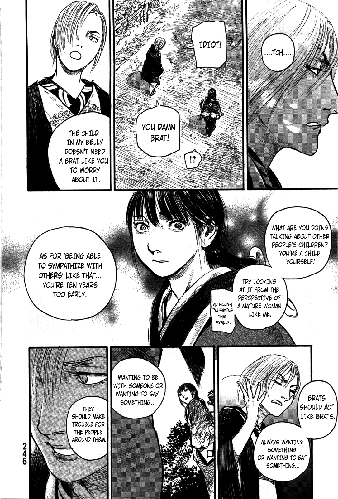 Mugen no Juunin Chapter 206 page 8 - Chapter 206: Manji and Rin [End]