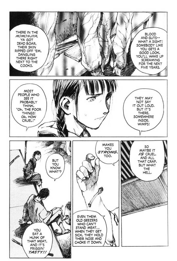 Mugen no Juunin Chapter 24 page 34 - Chapter 24 : Act 24: Food