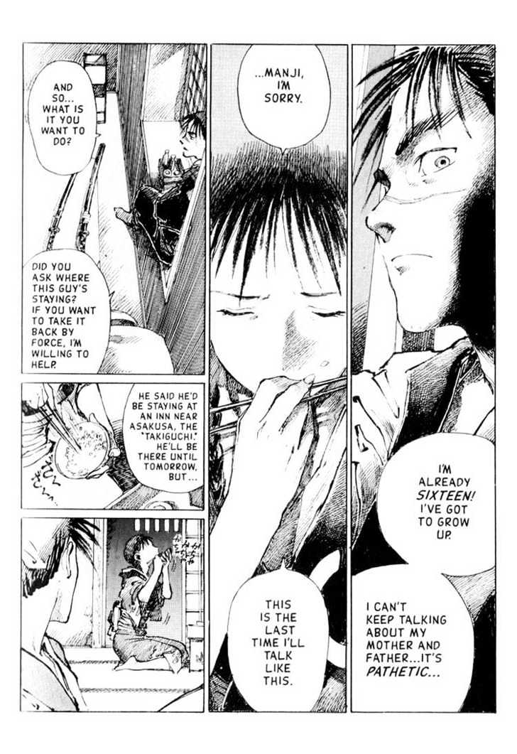 Mugen no Juunin Chapter 3 page 20 - Chapter 3 : Act 3: Fanatic