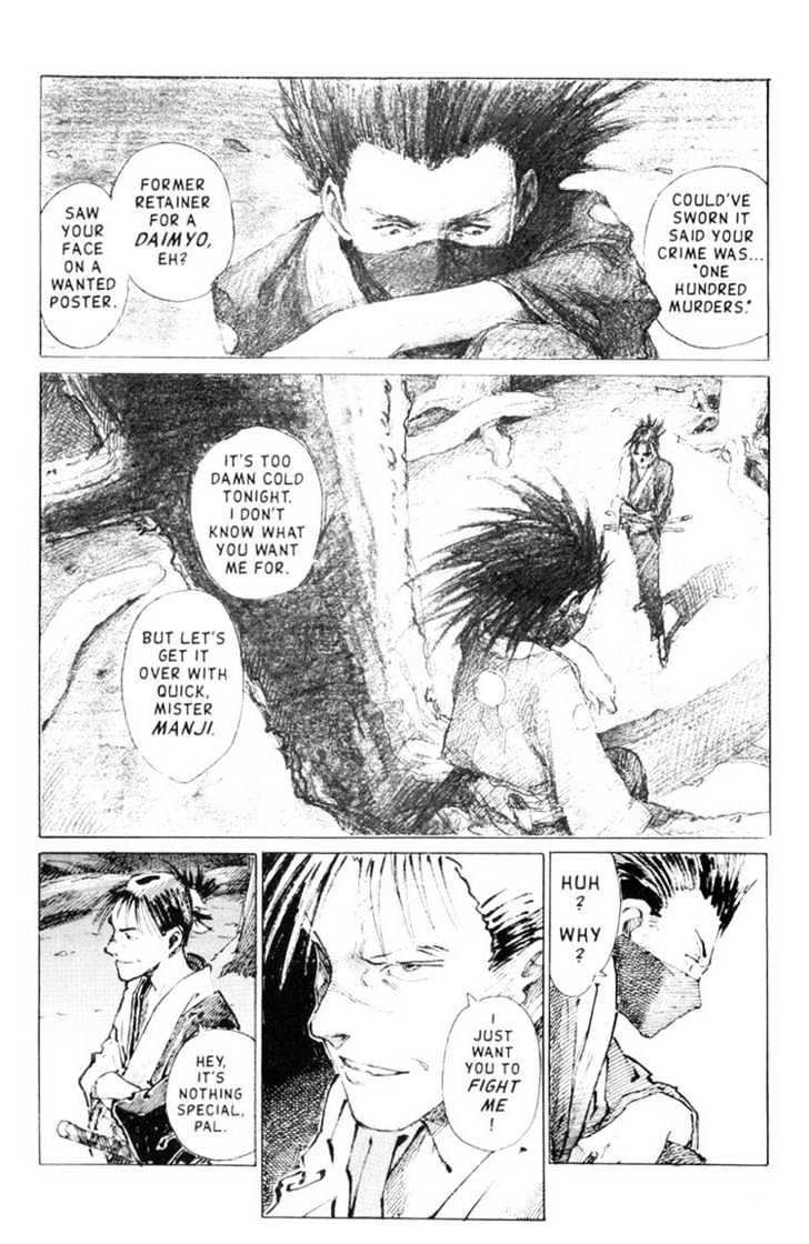 Mugen no Juunin Chapter 3 page 25 - Chapter 3 : Act 3: Fanatic