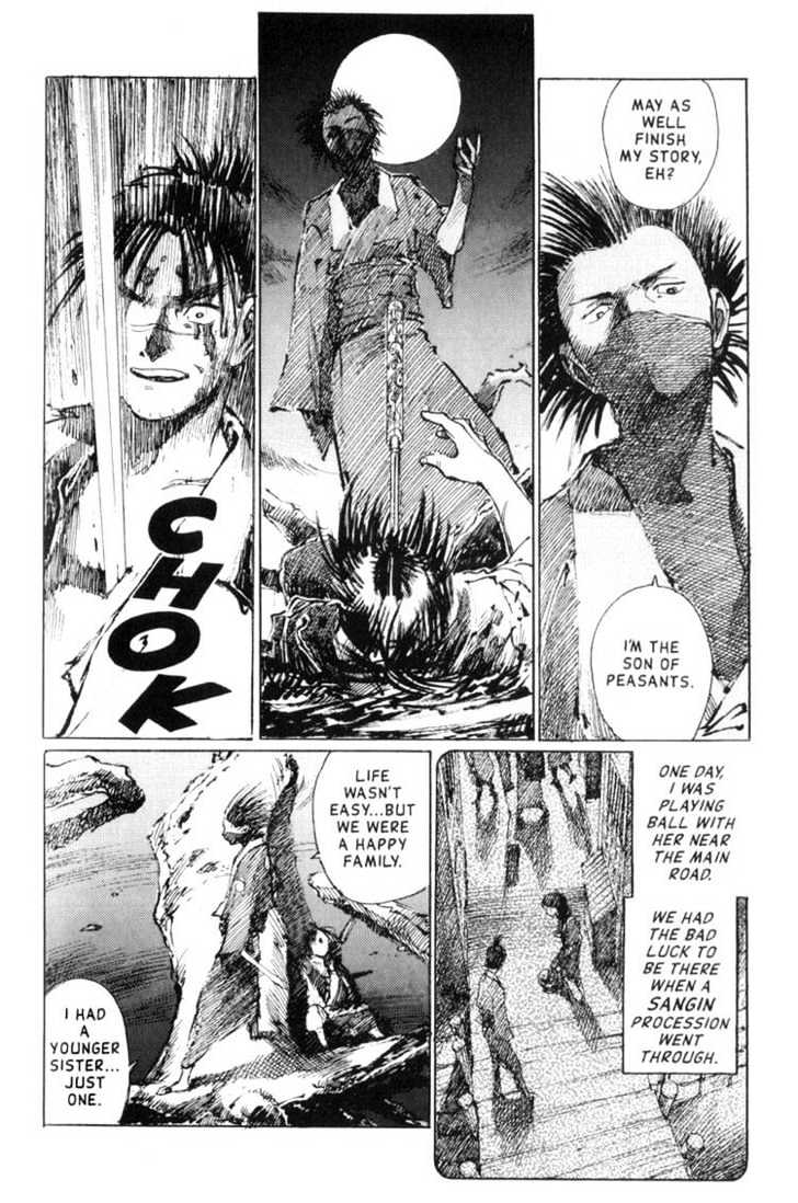 Mugen no Juunin Chapter 3 page 40 - Chapter 3 : Act 3: Fanatic