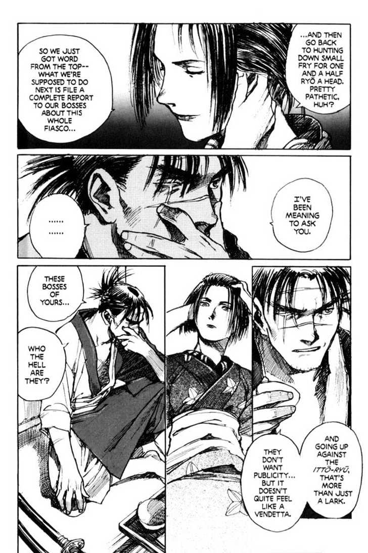 Mugen no Juunin Chapter 32 page 13 - Chapter 32 : Act 32: The Gathering (Mongrel)