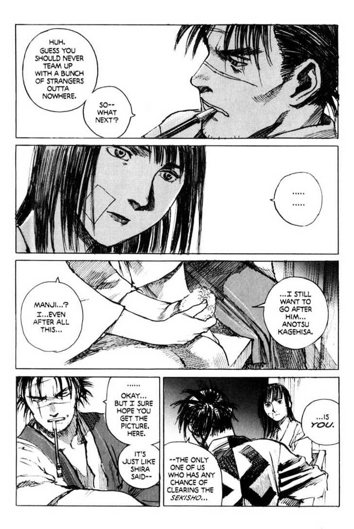 Mugen no Juunin Chapter 32 page 23 - Chapter 32 : Act 32: The Gathering (Mongrel)