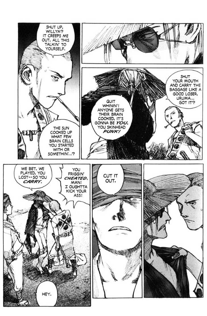 Mugen no Juunin Chapter 37 page 10 - Chapter 37 : Act 37: The Gathering (Comrades - Part 1)
