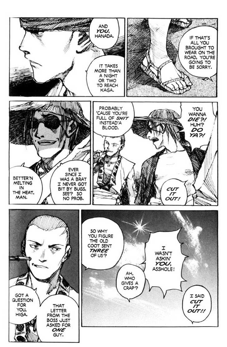 Mugen no Juunin Chapter 37 page 11 - Chapter 37 : Act 37: The Gathering (Comrades - Part 1)