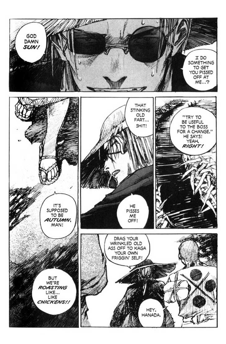 Mugen no Juunin Chapter 37 page 9 - Chapter 37 : Act 37: The Gathering (Comrades - Part 1)