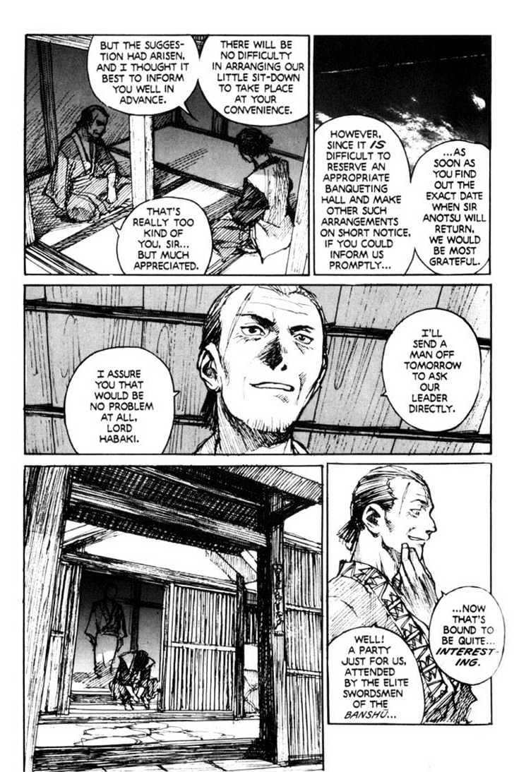 Mugen no Juunin Chapter 38 page 4 - Chapter 38 : Act 38: The Gathering (Comrades - Part 2)