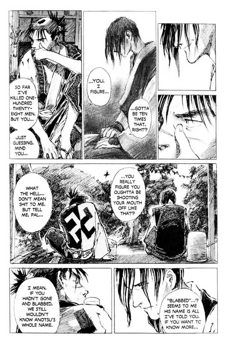 Mugen no Juunin Chapter 4 page 15 - Chapter 4 : Act 4: Cry of the Worm - Path of Fire