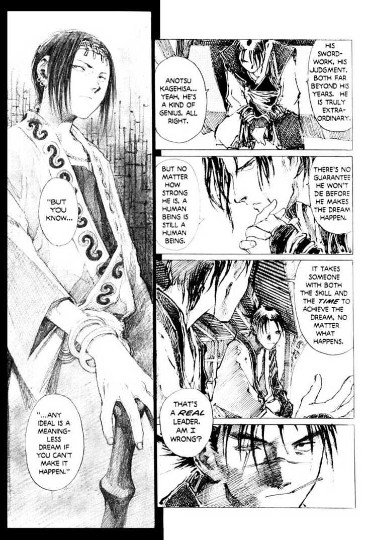 Mugen no Juunin Chapter 4 page 18 - Chapter 4 : Act 4: Cry of the Worm - Path of Fire