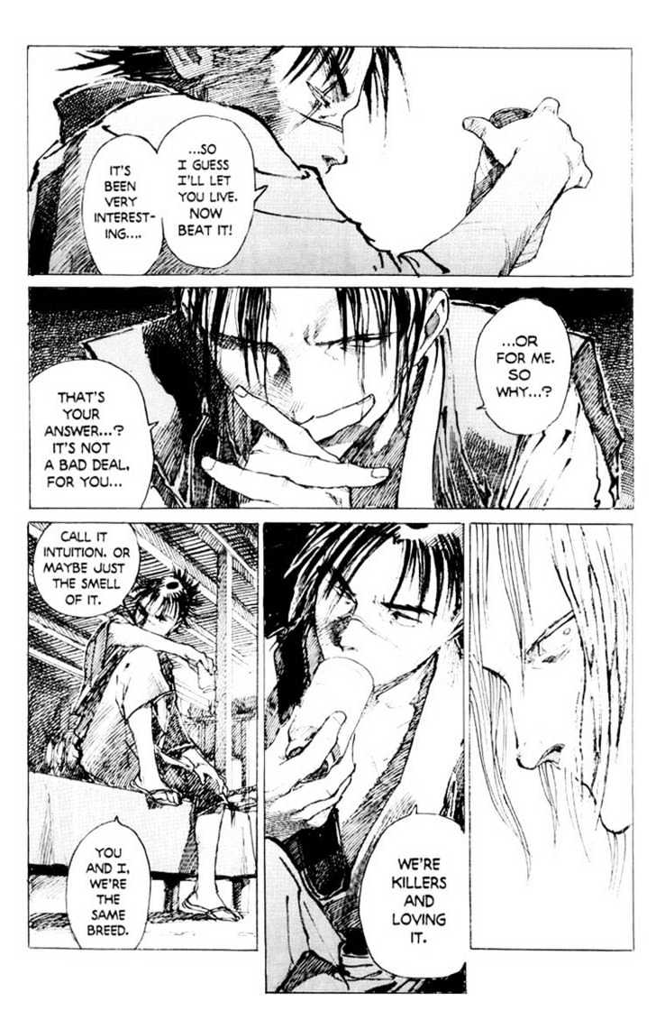 Mugen no Juunin Chapter 4 page 20 - Chapter 4 : Act 4: Cry of the Worm - Path of Fire