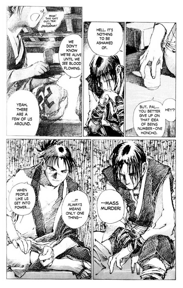 Mugen no Juunin Chapter 4 page 21 - Chapter 4 : Act 4: Cry of the Worm - Path of Fire