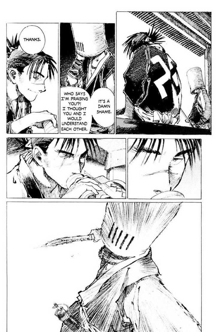 Mugen no Juunin Chapter 4 page 23 - Chapter 4 : Act 4: Cry of the Worm - Path of Fire