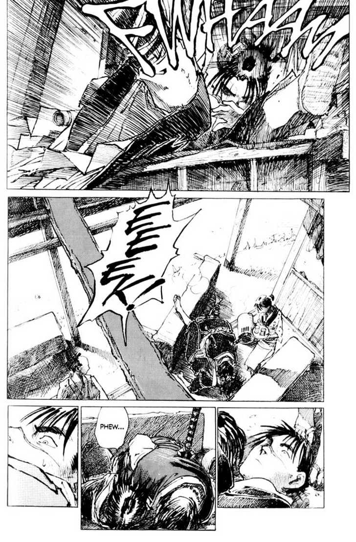 Mugen no Juunin Chapter 4 page 25 - Chapter 4 : Act 4: Cry of the Worm - Path of Fire