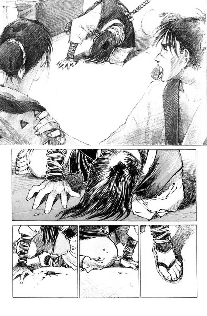 Mugen no Juunin Chapter 4 page 28 - Chapter 4 : Act 4: Cry of the Worm - Path of Fire