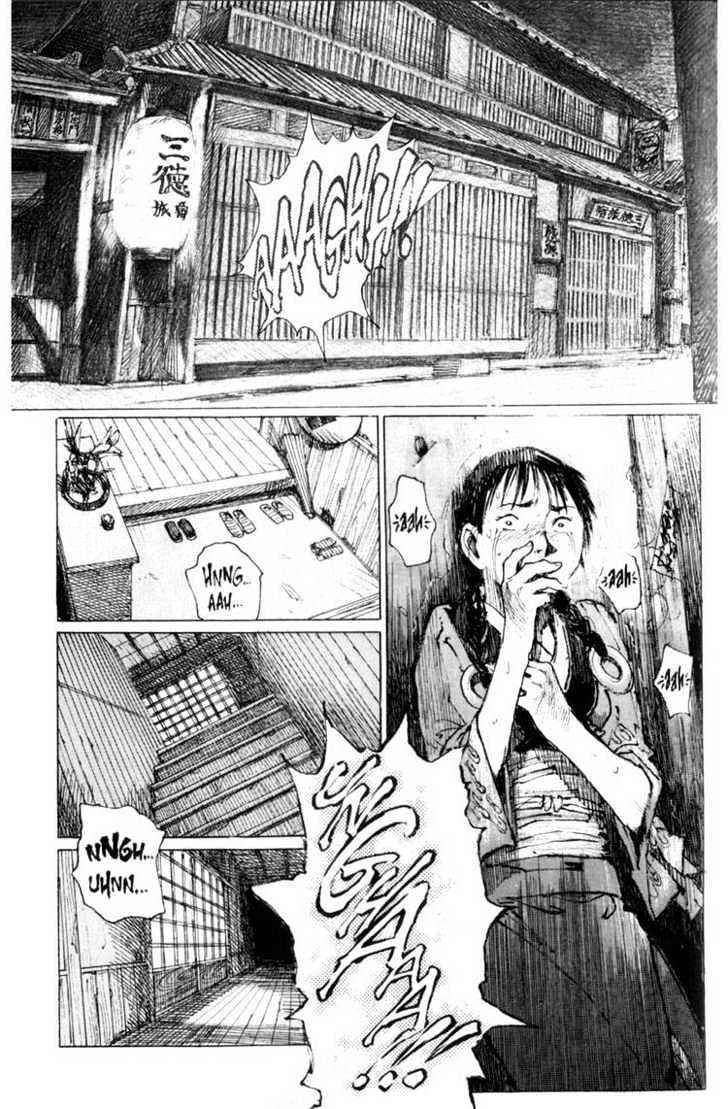 Mugen no Juunin Chapter 4 page 36 - Chapter 4 : Act 4: Cry of the Worm - Path of Fire