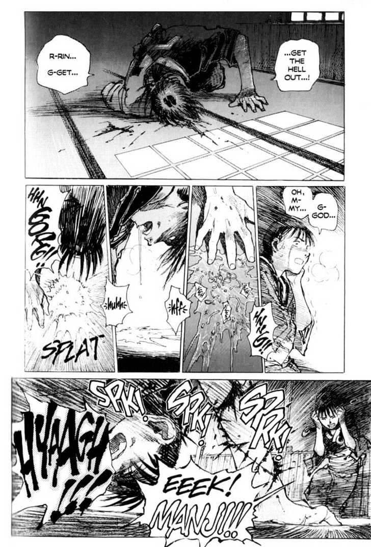 Mugen no Juunin Chapter 4 page 37 - Chapter 4 : Act 4: Cry of the Worm - Path of Fire