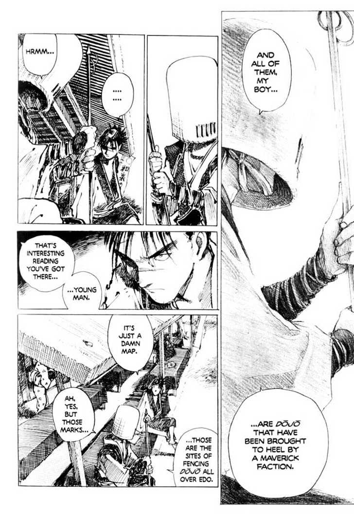 Mugen no Juunin Chapter 4 page 7 - Chapter 4 : Act 4: Cry of the Worm - Path of Fire