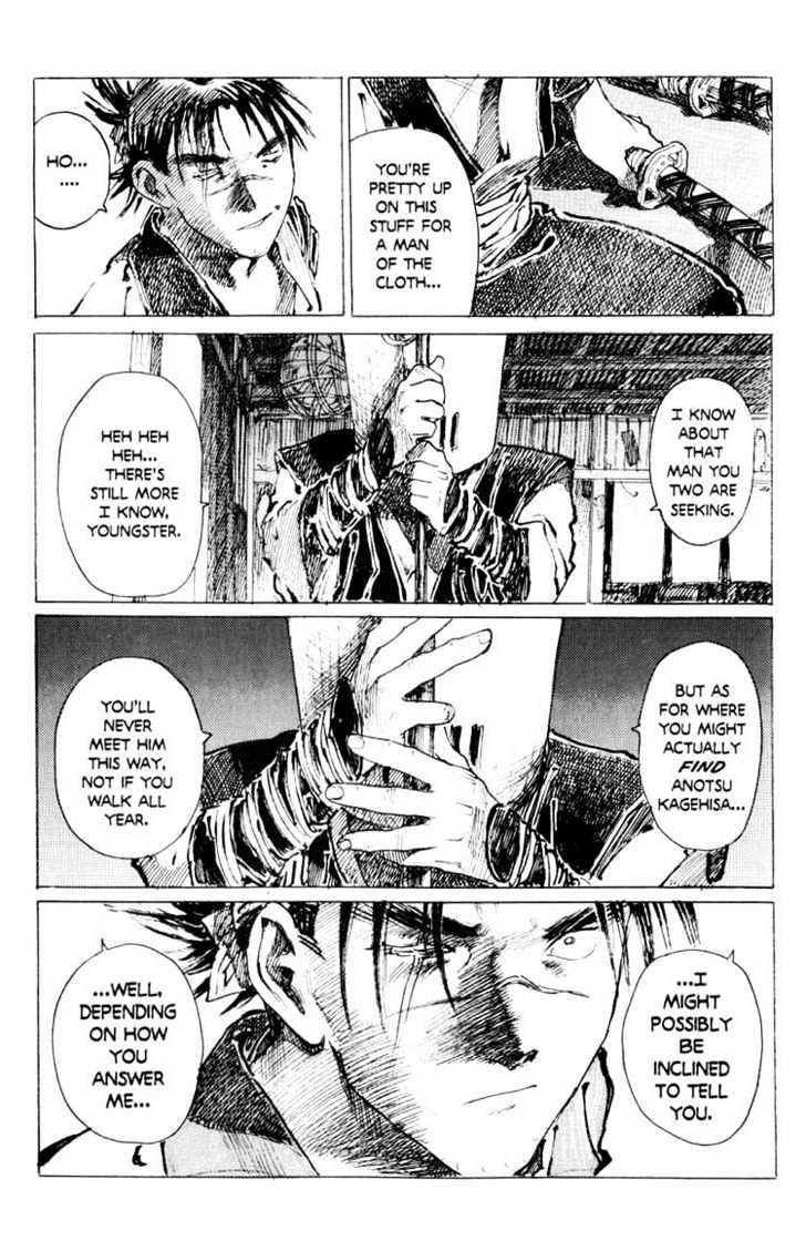 Mugen no Juunin Chapter 4 page 8 - Chapter 4 : Act 4: Cry of the Worm - Path of Fire