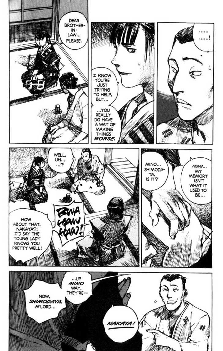 Mugen no Juunin Chapter 45 page 13 - Chapter 45 : Act 45: The Gathering (Cloudburst - Part 2)
