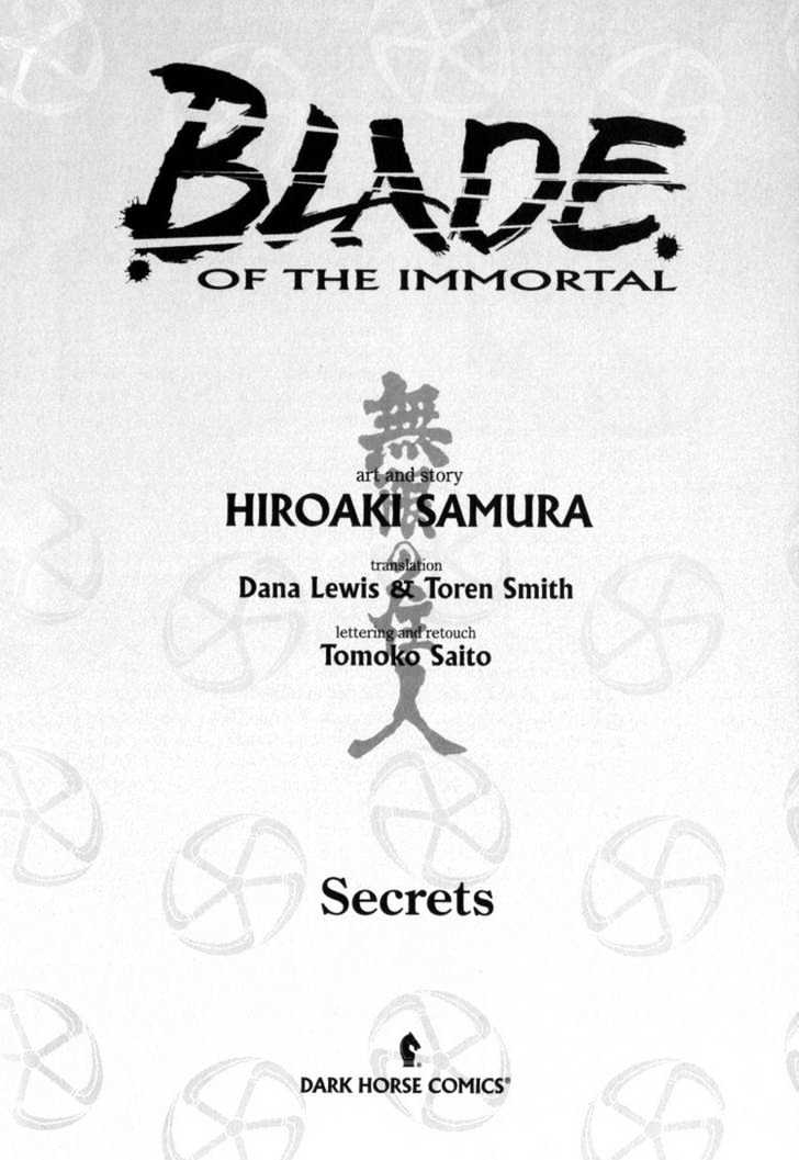 Mugen no Juunin Chapter 46 page 3 - Chapter 46 : Act 46: Secrets (Part 1)