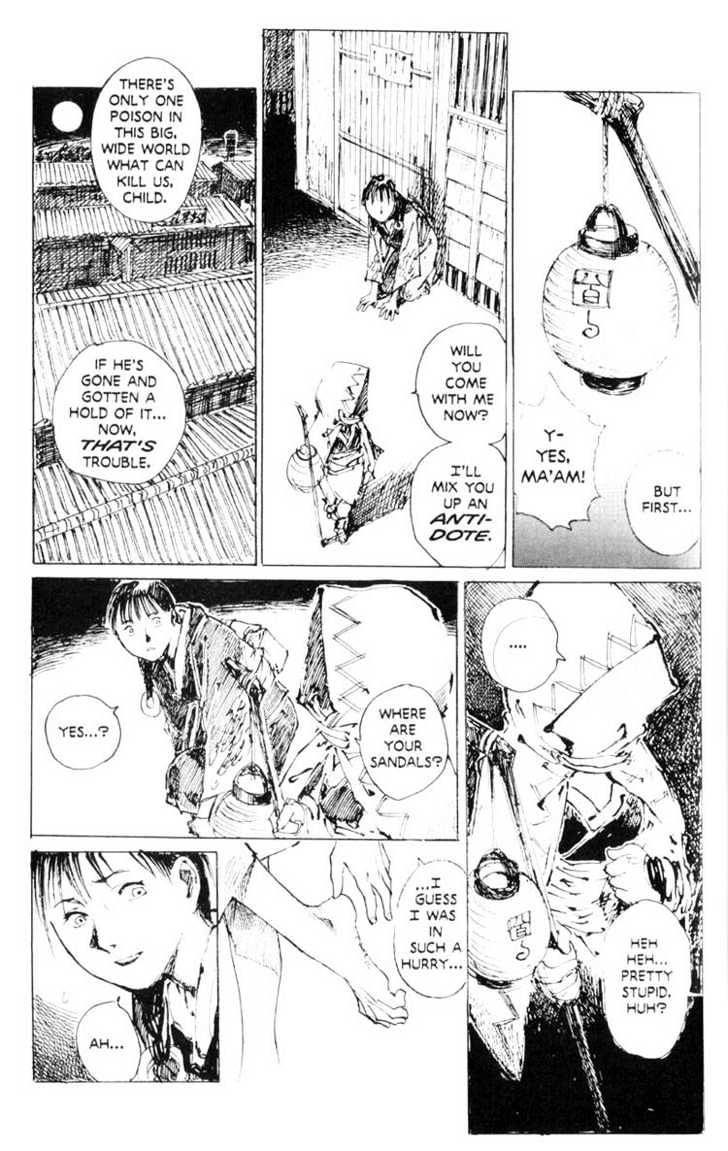 Mugen no Juunin Chapter 5 page 12 - Chapter 5 : Act 5: Cry of the Worm - Path of Blood