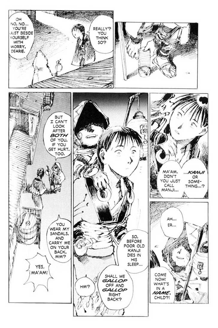 Mugen no Juunin Chapter 5 page 13 - Chapter 5 : Act 5: Cry of the Worm - Path of Blood