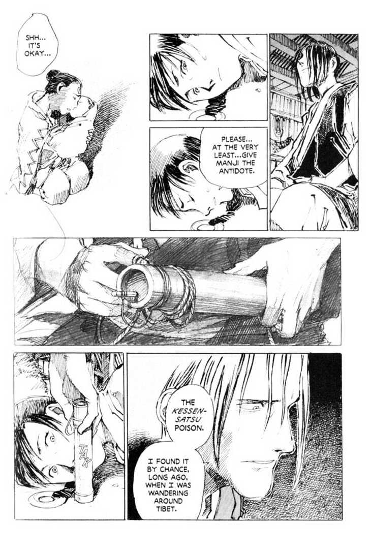 Mugen no Juunin Chapter 5 page 23 - Chapter 5 : Act 5: Cry of the Worm - Path of Blood
