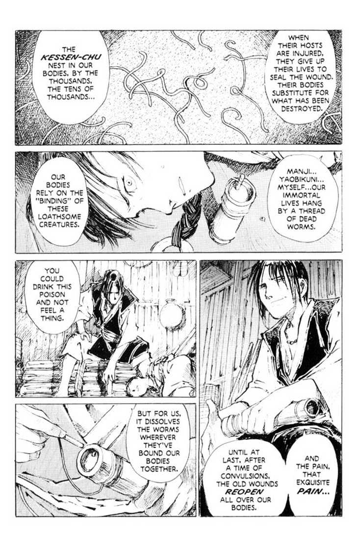Mugen no Juunin Chapter 5 page 24 - Chapter 5 : Act 5: Cry of the Worm - Path of Blood