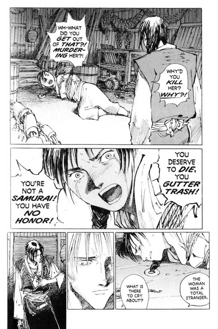 Mugen no Juunin Chapter 5 page 31 - Chapter 5 : Act 5: Cry of the Worm - Path of Blood