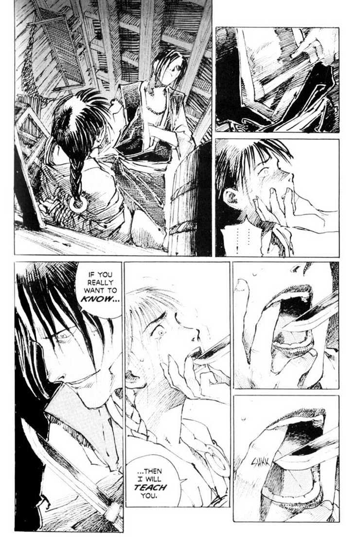 Mugen no Juunin Chapter 5 page 33 - Chapter 5 : Act 5: Cry of the Worm - Path of Blood