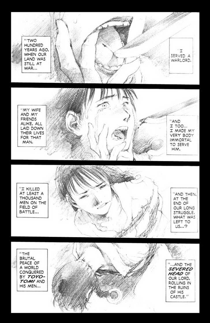 Mugen no Juunin Chapter 5 page 34 - Chapter 5 : Act 5: Cry of the Worm - Path of Blood