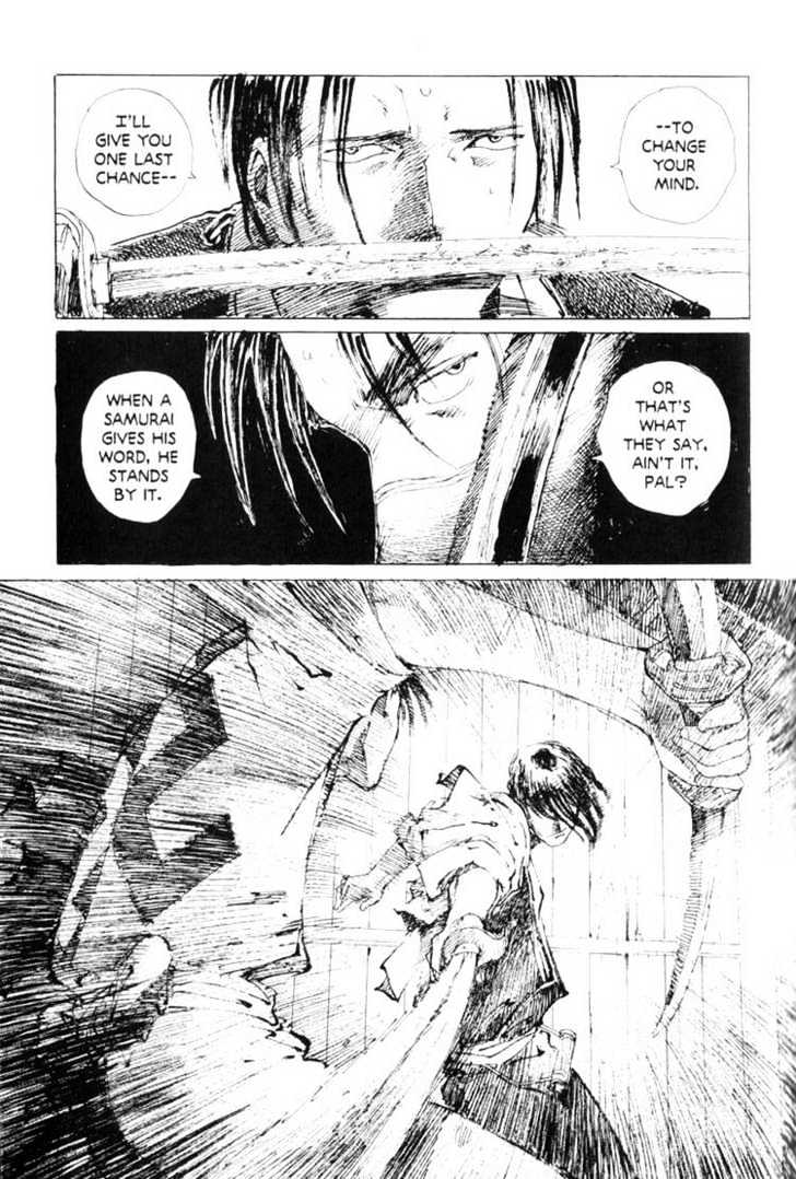 Mugen no Juunin Chapter 6 page 20 - Chapter 6 : Act 6: Cry of the Worm - Path of the Sword