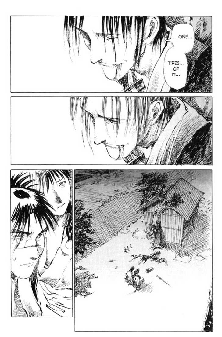 Mugen no Juunin Chapter 6 page 35 - Chapter 6 : Act 6: Cry of the Worm - Path of the Sword