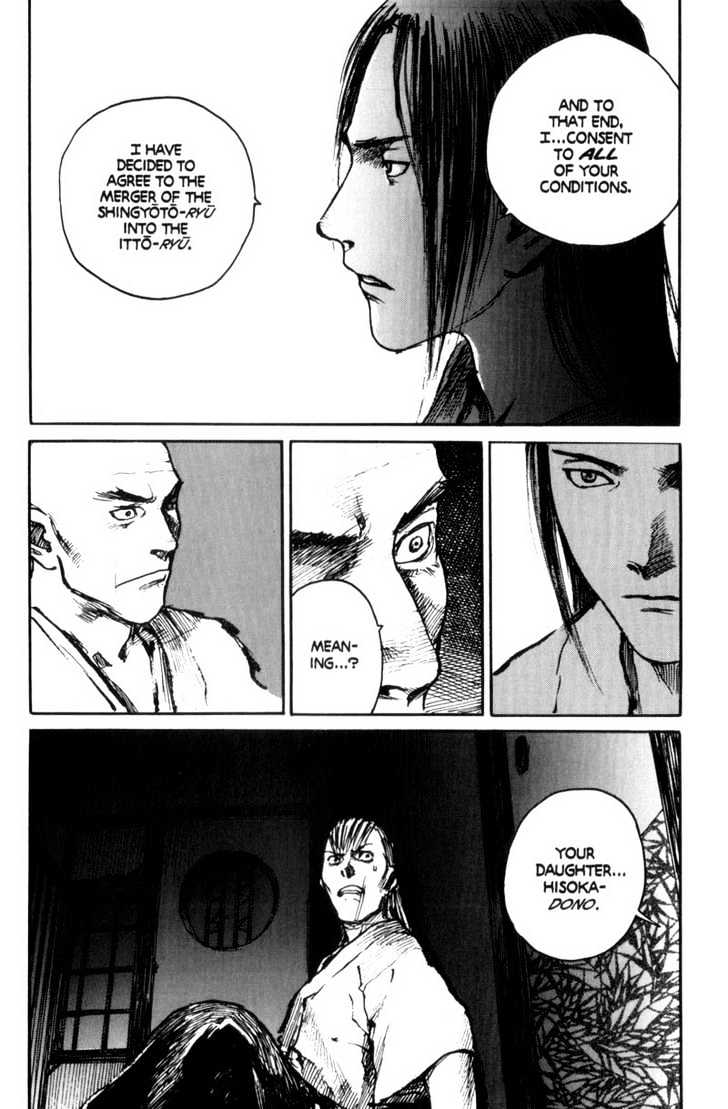 Mugen no Juunin Chapter 64 page 23 - Chapter 64 : Act 64: The Wind and the Heron