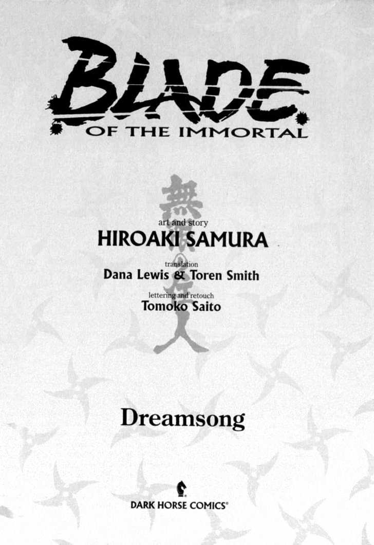 Mugen no Juunin Chapter 7 page 4 - Chapter 7 : Act 7: Dreamsong (Part 1)