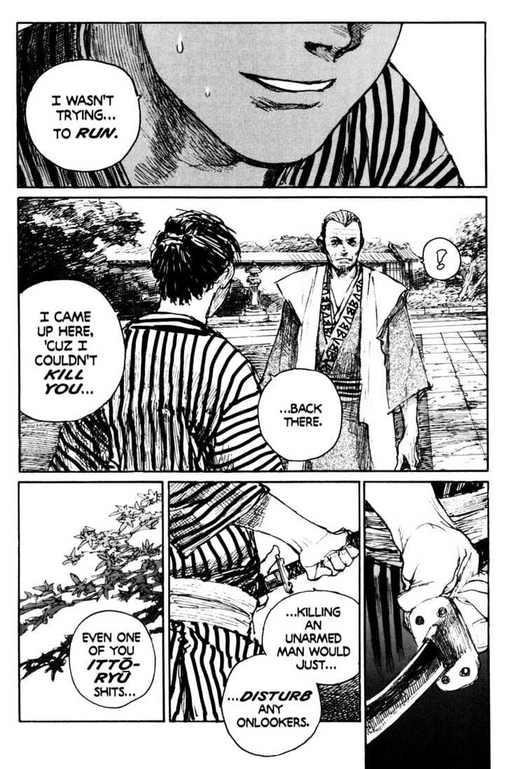 Mugen no Juunin Chapter 89 page 15 - Chapter 89 : Act 89: Pity