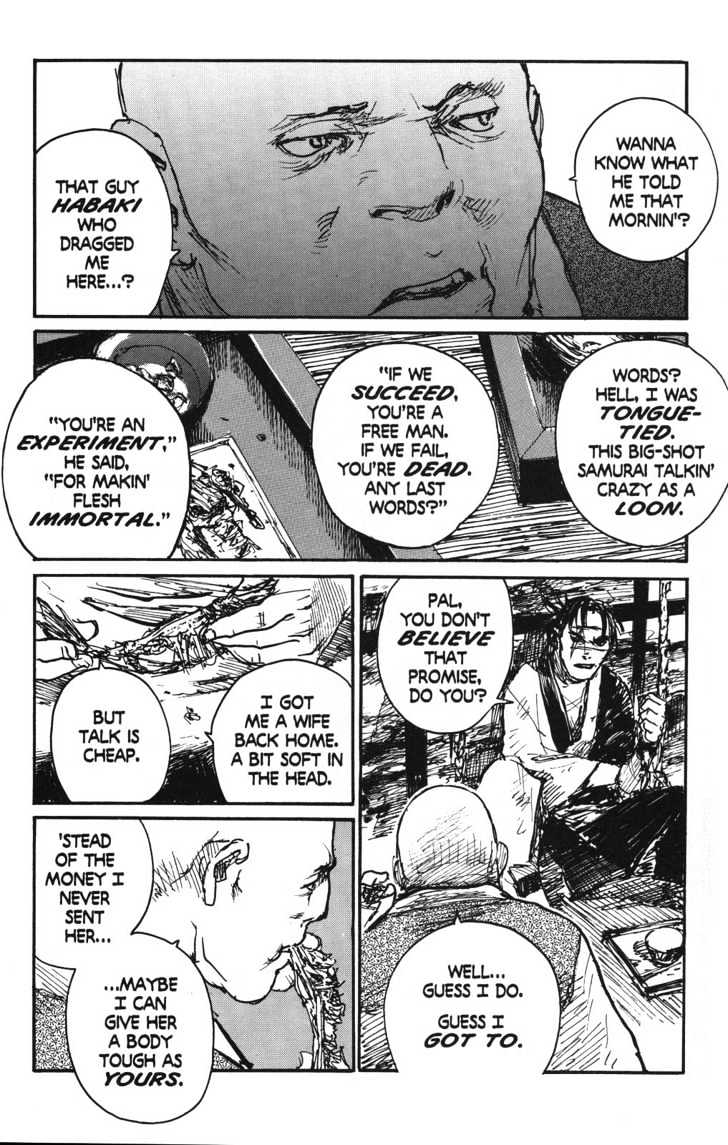 Mugen no Juunin Chapter 95 page 17 - Chapter 95 : Shortcut (Part 2)