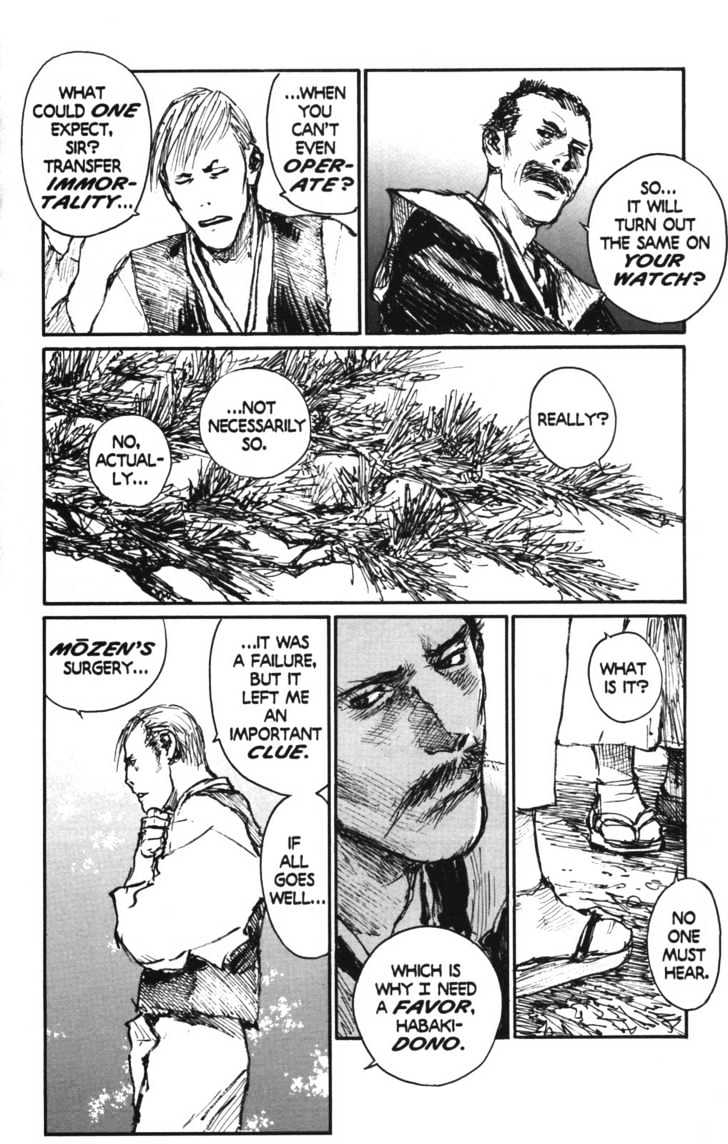Mugen no Juunin Chapter 96 page 17 - Chapter 96 : Shortcut (Part 3)