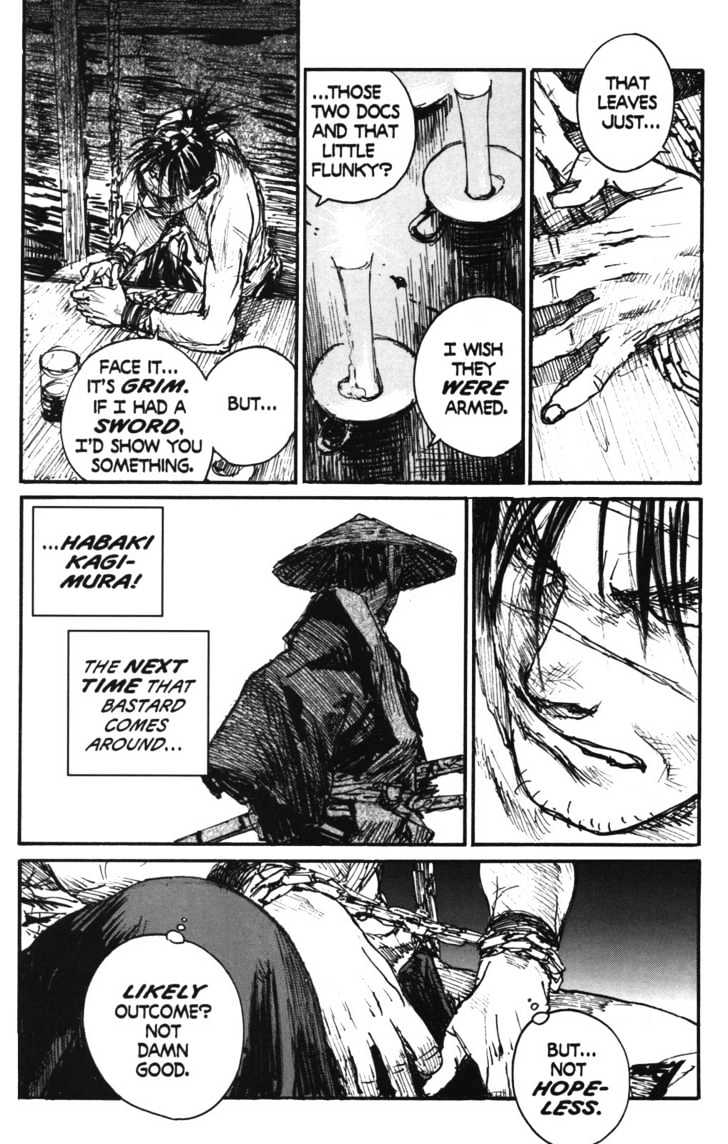 Mugen no Juunin Chapter 96 page 22 - Chapter 96 : Shortcut (Part 3)