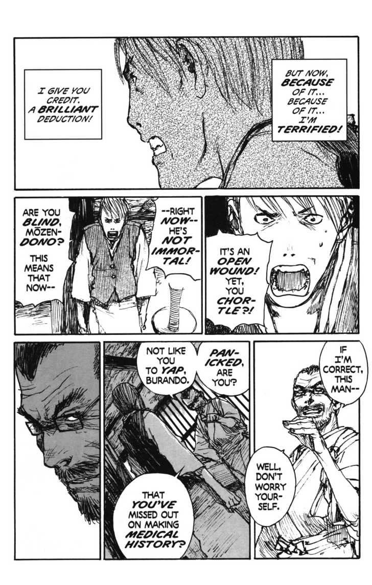 Mugen no Juunin Chapter 96 page 7 - Chapter 96 : Shortcut (Part 3)