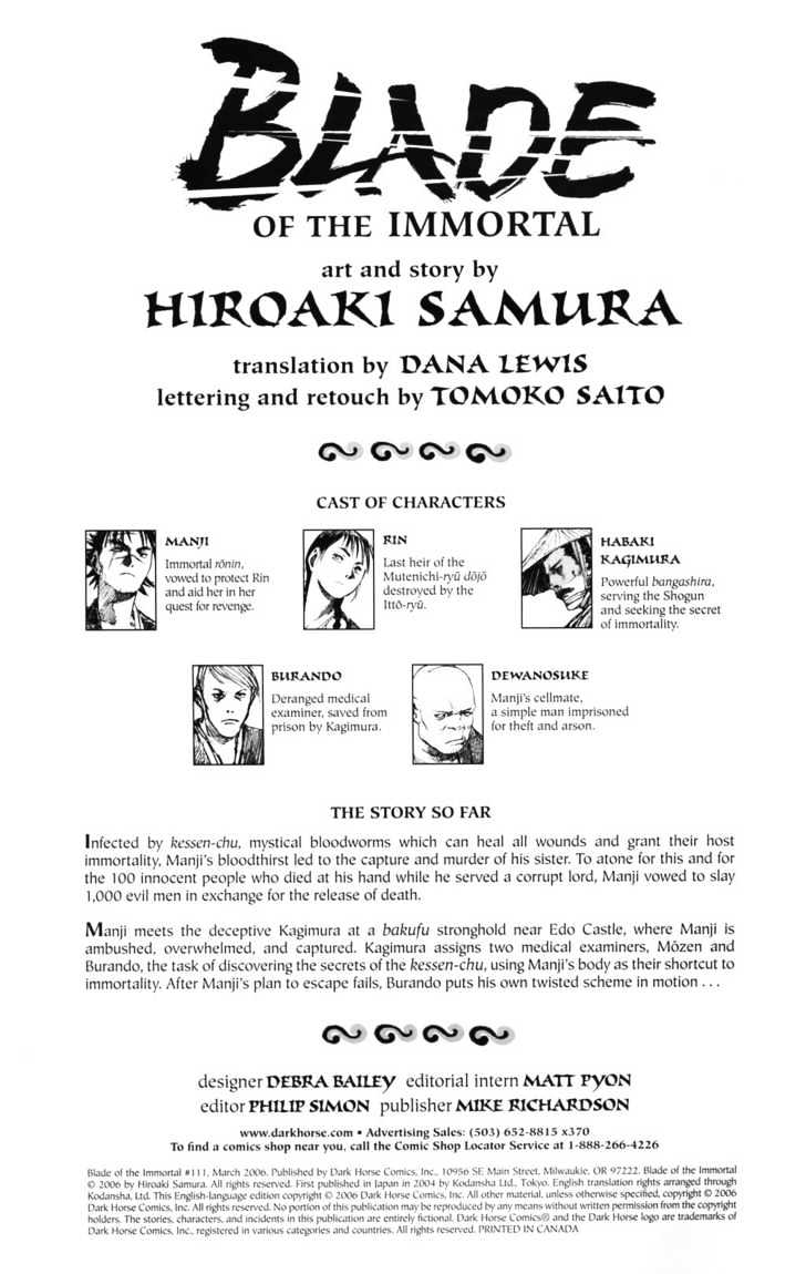 Mugen no Juunin Chapter 98 page 2 - Chapter 98 : Shortcut (Part 5)